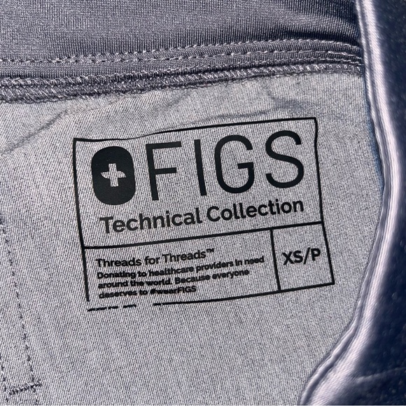 Figs Women’s Graphite Grey Zamora Slim Fit Jogger Scrub Pants size XS - Picture 3 of 6